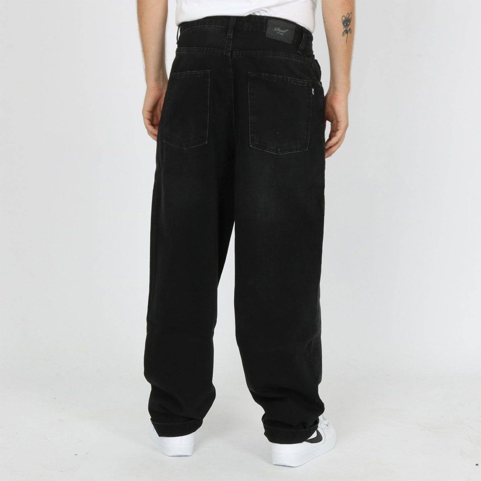 Reell Baggy Jeans - Black Wash Schwarz Bild 3