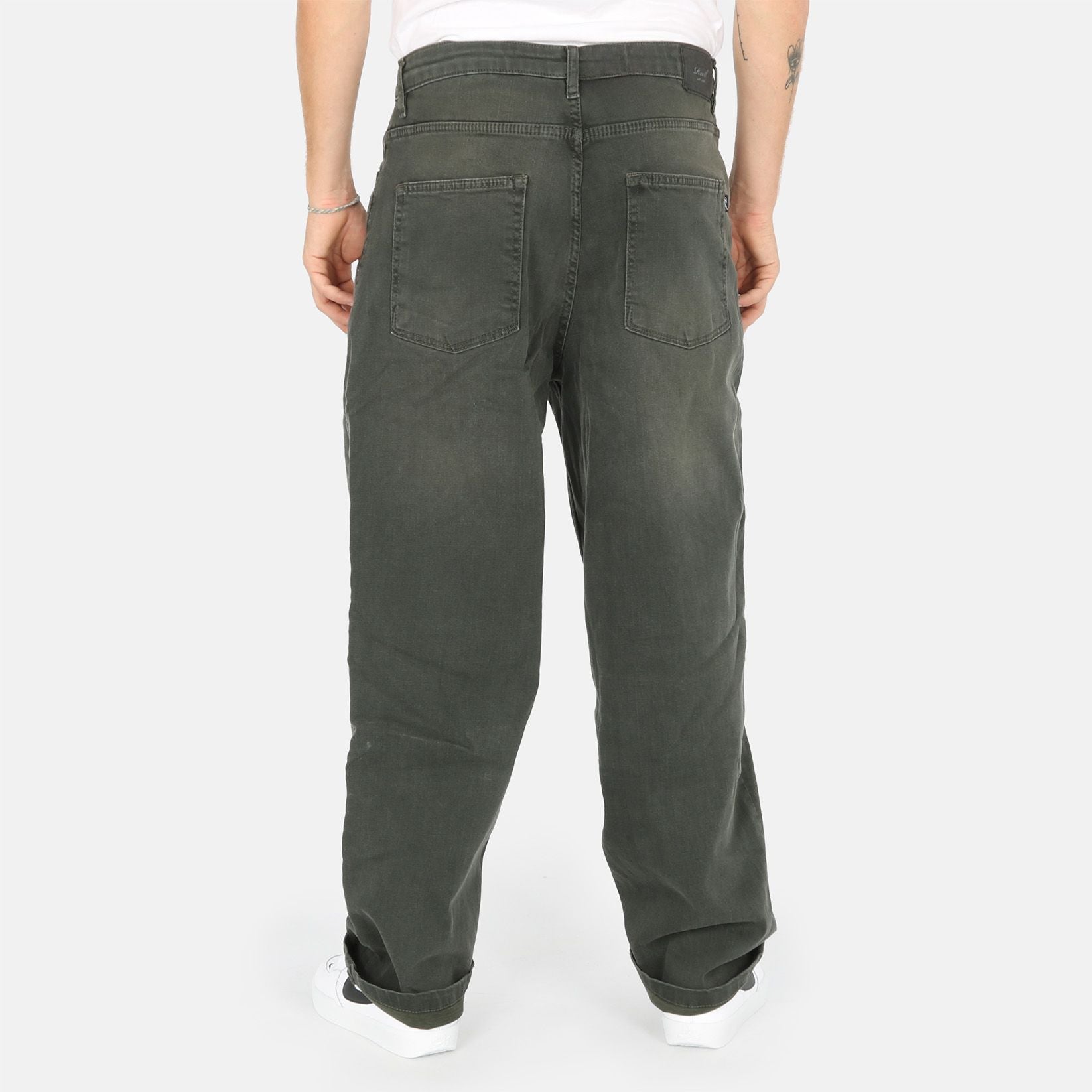 Reell Baggy Jeans - Dirty Green Green Bild 3