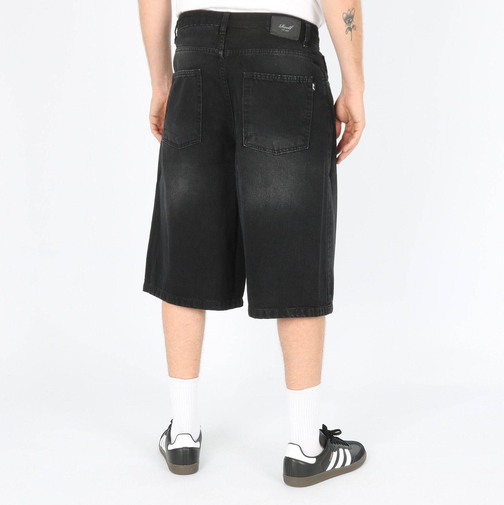 Reell Belmont Short - Black Wash Schwarz Bild 3