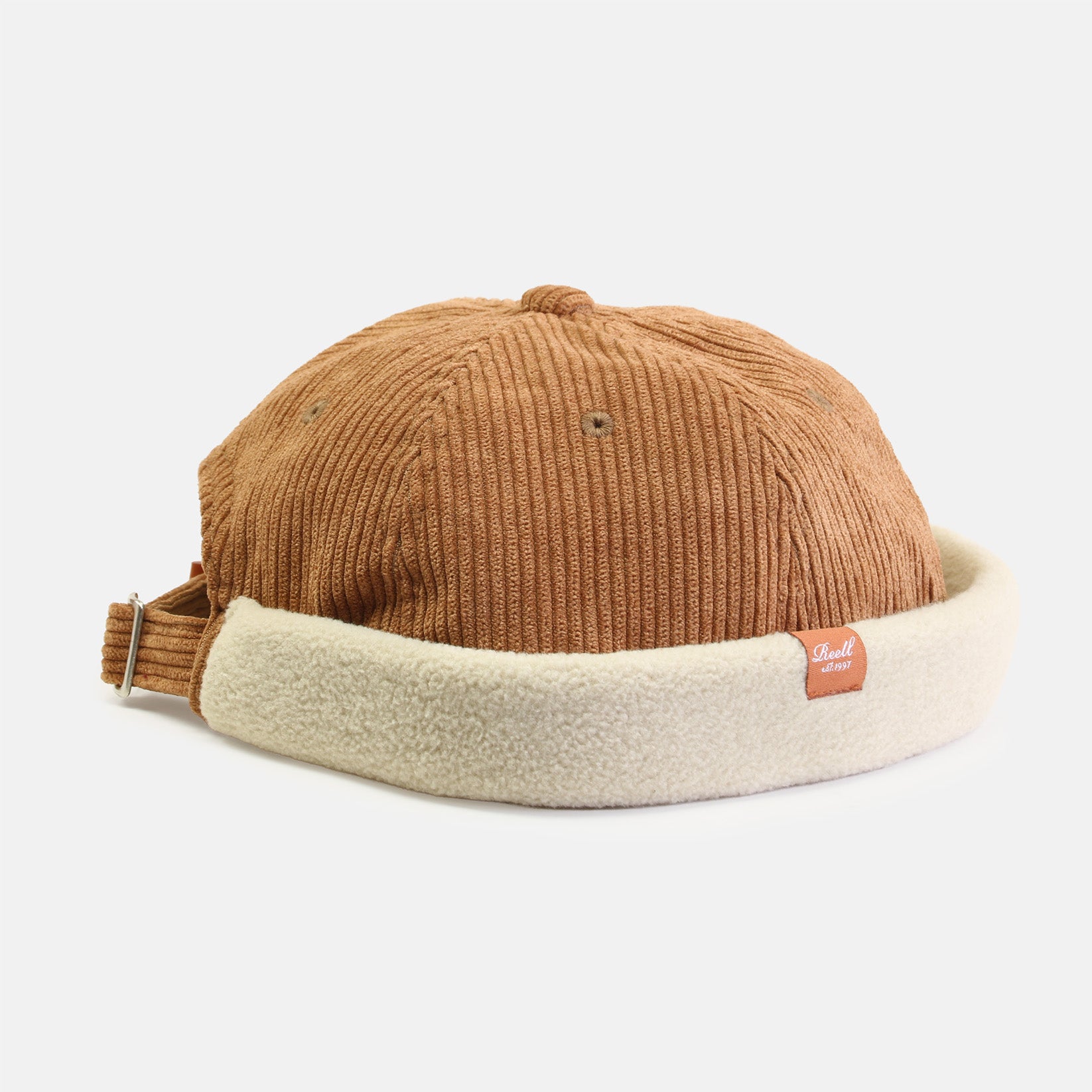 Reell Docker Cord / Fleece Cap - Lirght Brown / Sand Braun Bild 2