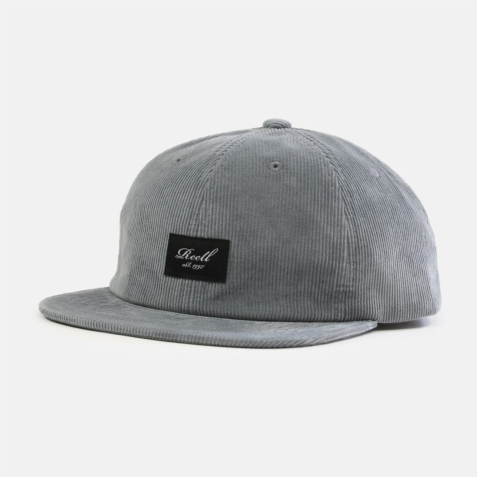 Reell Flat 6-Panel Cap - Blue Grey Cord Grau Bild 1