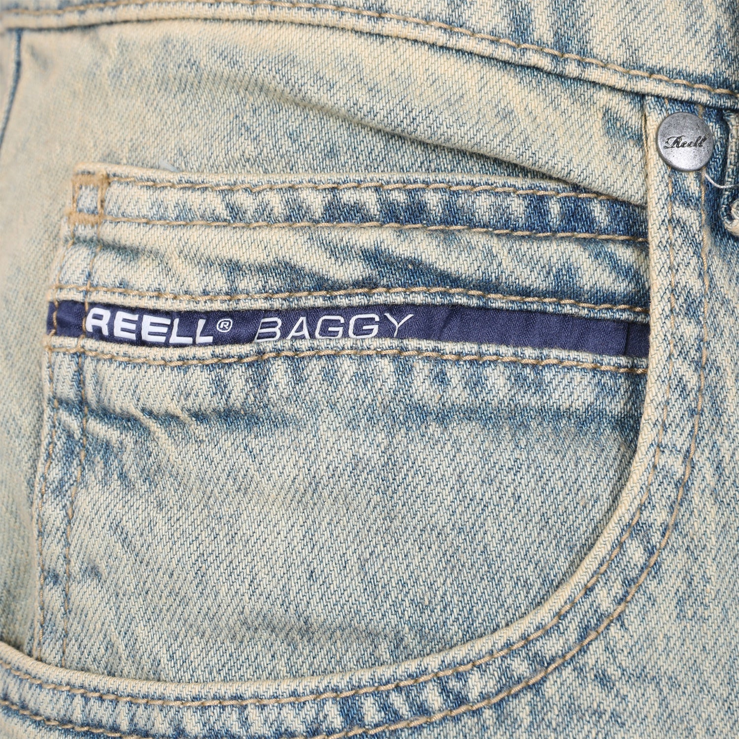 Reell Giant Baggy Pant - Dune Blau Bild 4