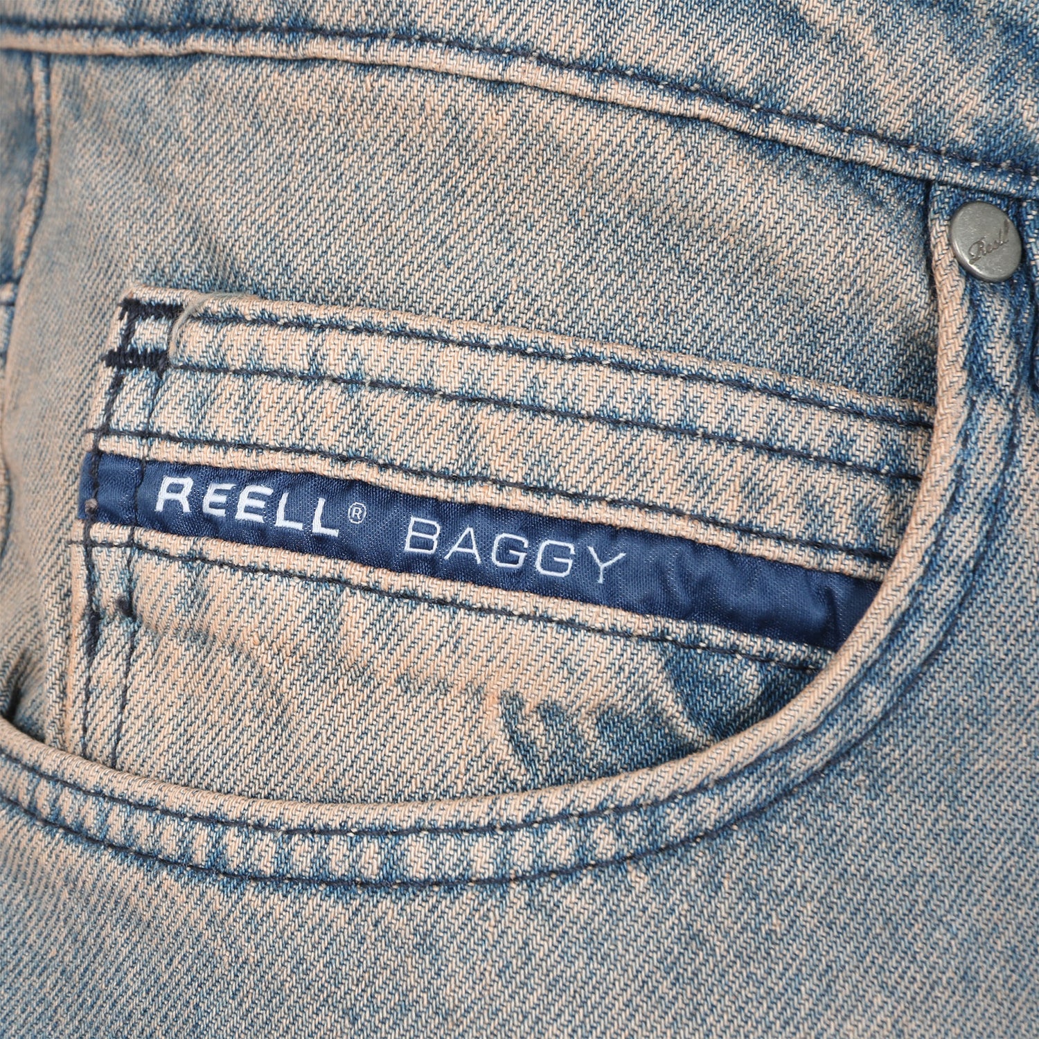 Reell Organic Bagy Pant - Vintage 1997 Blau Bild 4