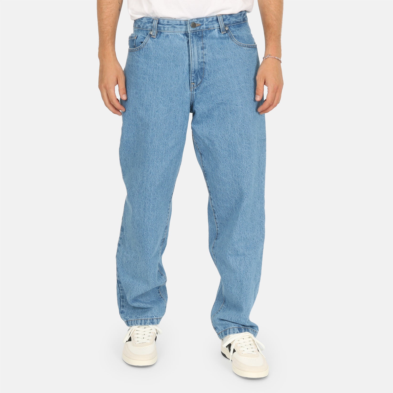 Reell Organic Solid Jeans - Vintage Light Blue Blau Bild 1