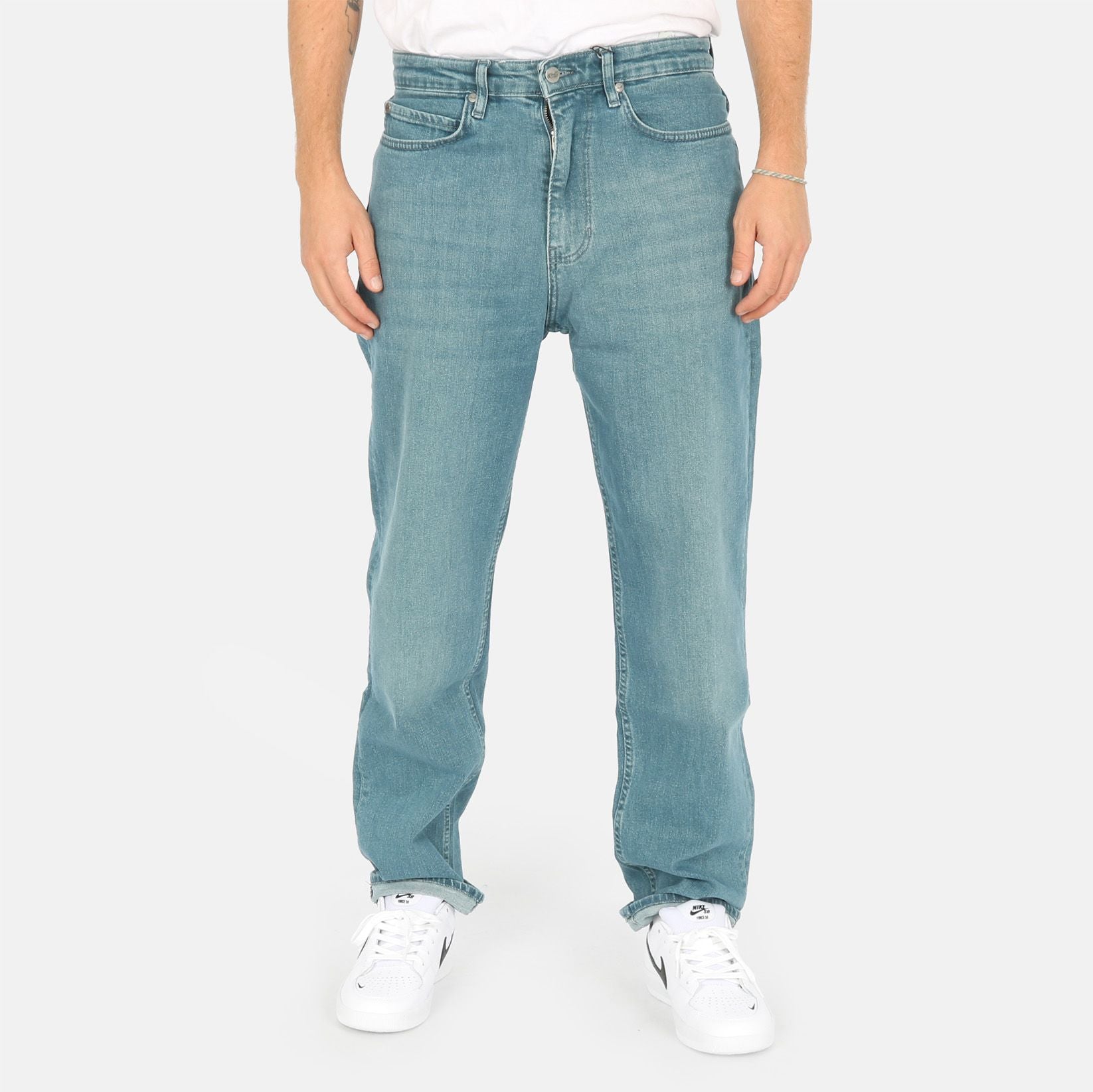 Reell Rave Relaxed Tapered Jeans - Topaz Blue Blau Bild 1