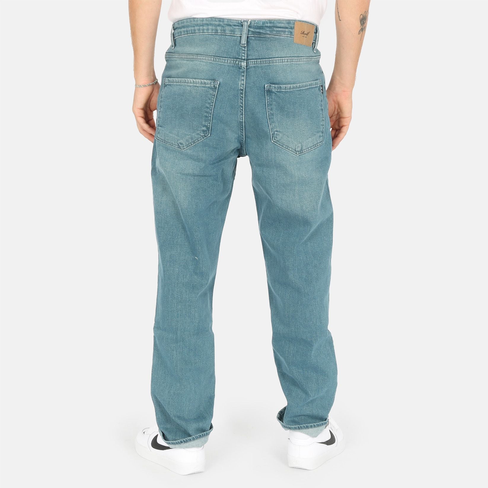 Reell Rave Relaxed Tapered Jeans - Topaz Blue Blau Bild 3