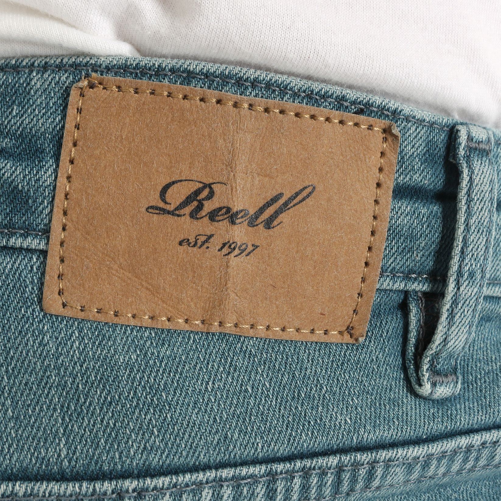 Reell Rave Relaxed Tapered Jeans - Topaz Blue Blau Bild 4