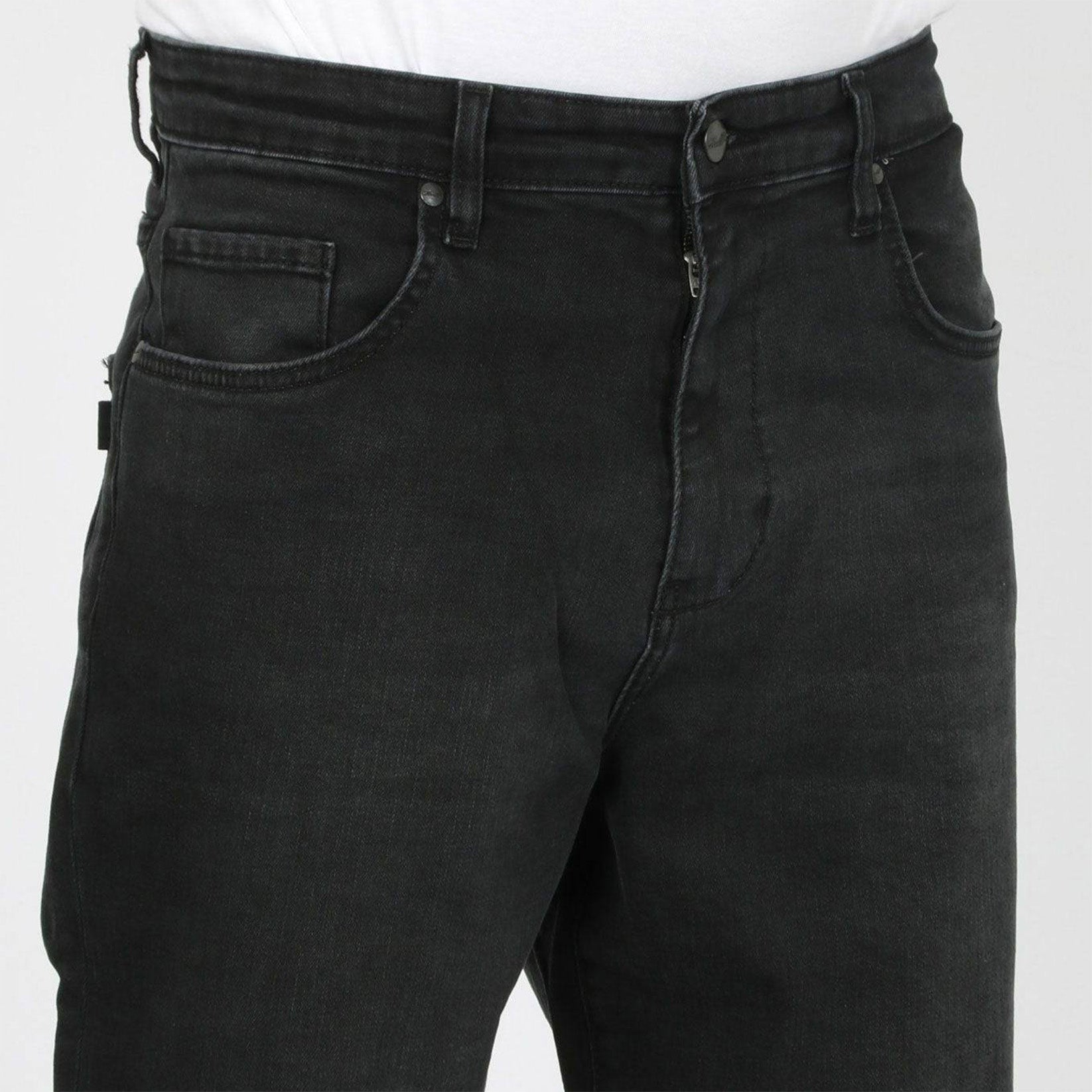 Reell Solid Loose Tapered Fit Jeans - Black Wash Schwarz Bild 4