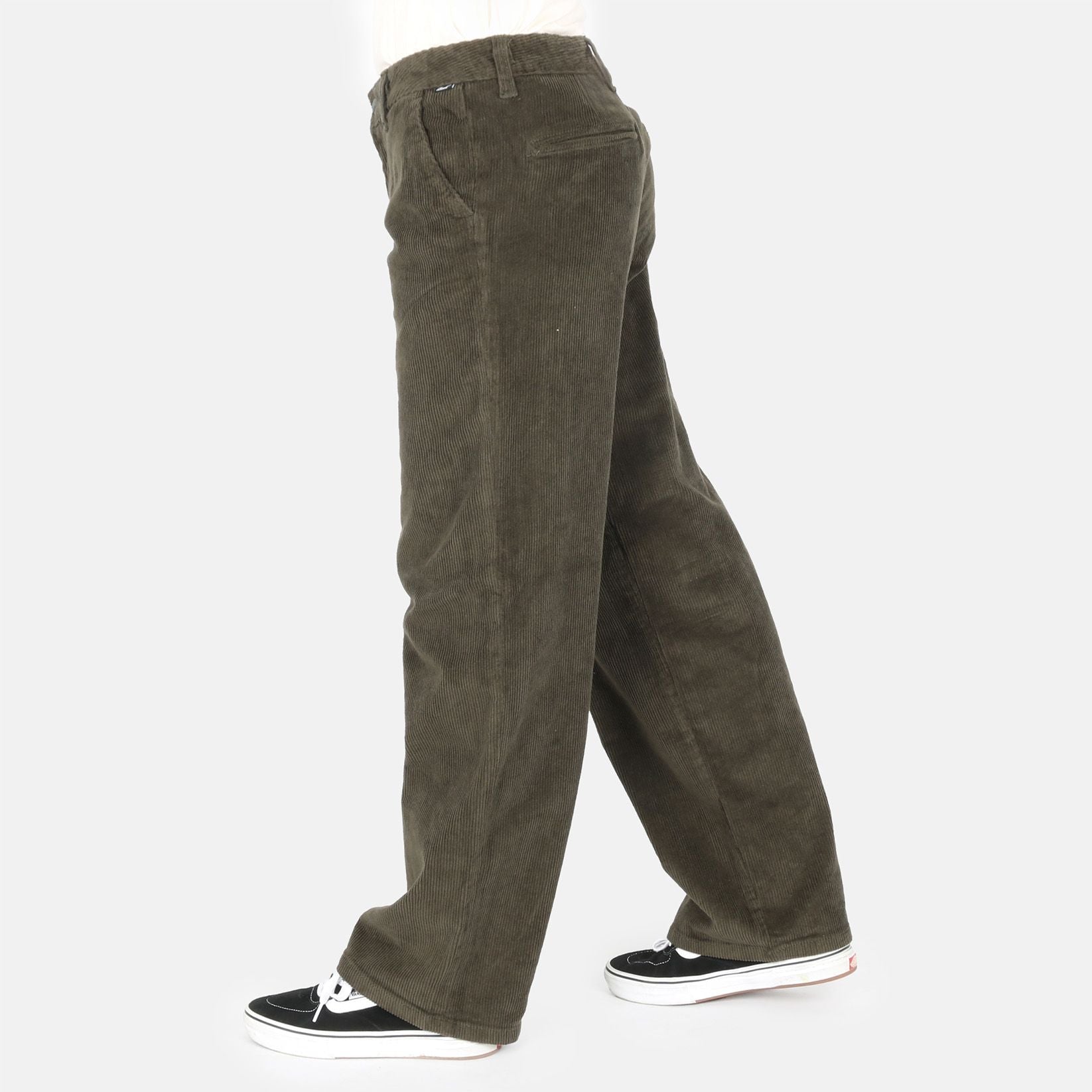 Reell W´ Kim Pant - Dark Green Cord Grün Bild 2