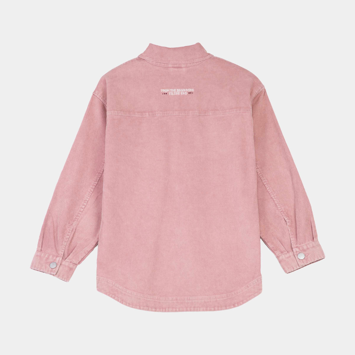 Santa Cruz Scribe Strip Long Sleeve Shirt - Putty Wash, produkt hinten