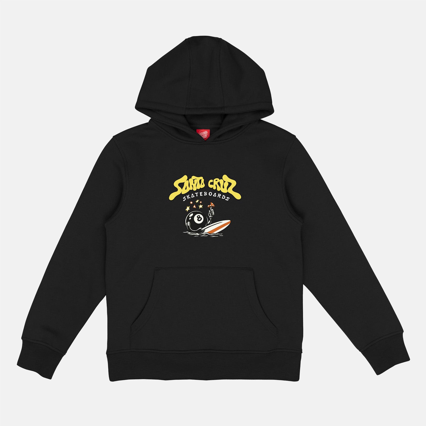 Santa Cruz Kids Winkowski 8Baller Hoodie - Black Schwarz Bild 2