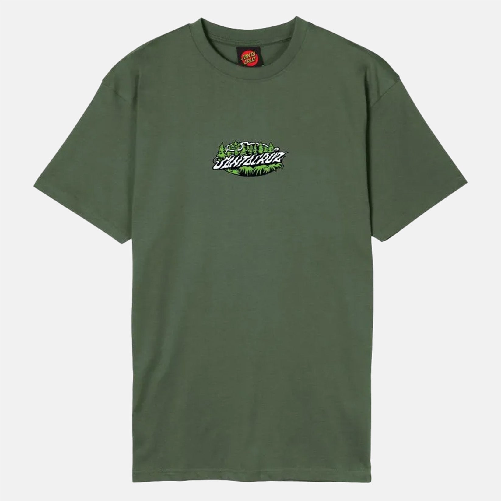 Santa Cruz Winkowski Big Foot T-Shirt - Dark Moss Grün Bild 2