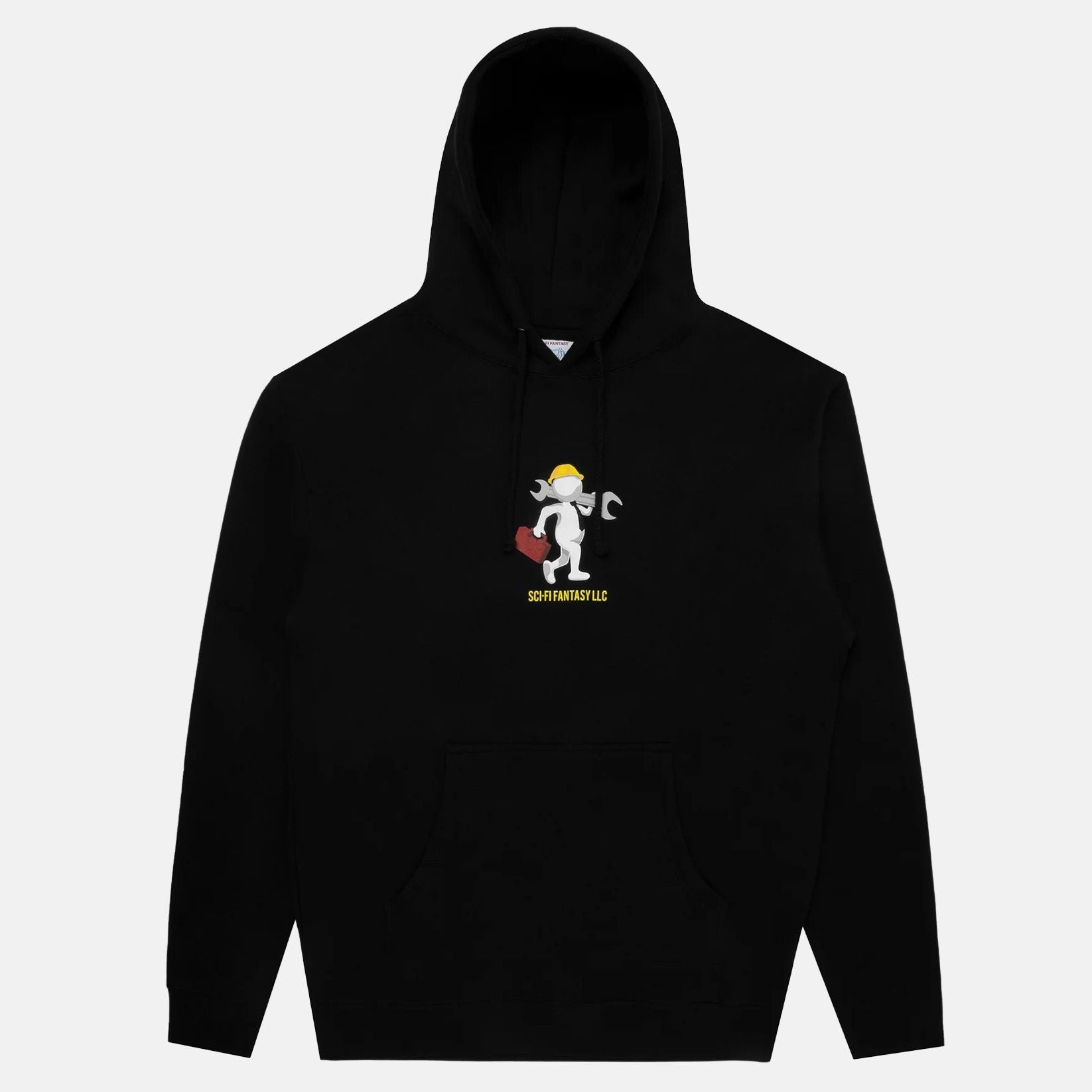 Sci-Fi Fantasy Tech Support Hoodie - Black Schwarz Bild 1