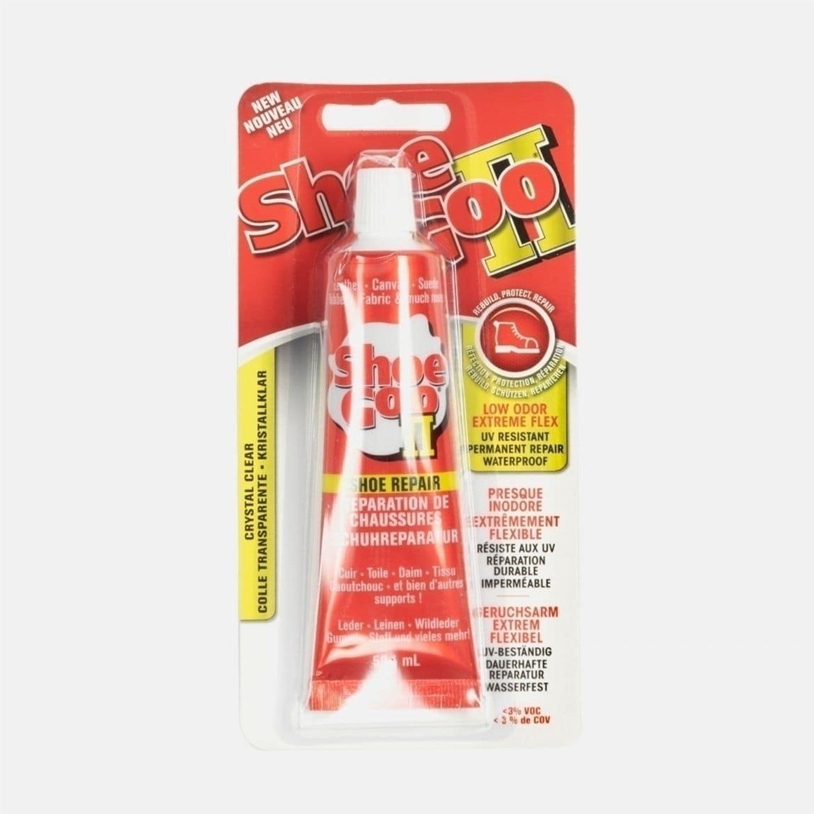 Shoe-Goo 2 Tube Clear (59,1ml) Mehrfarbig Bild 1