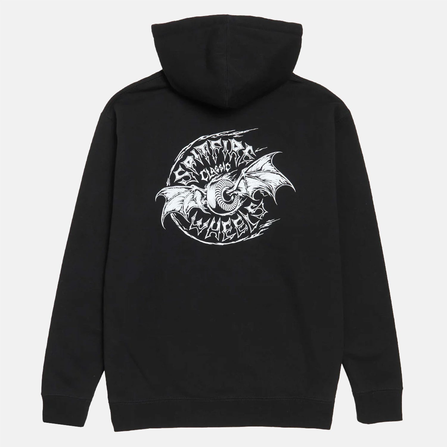 Spitfire Batwing Classic Hoodie - Black / White Schwarz Bild 1