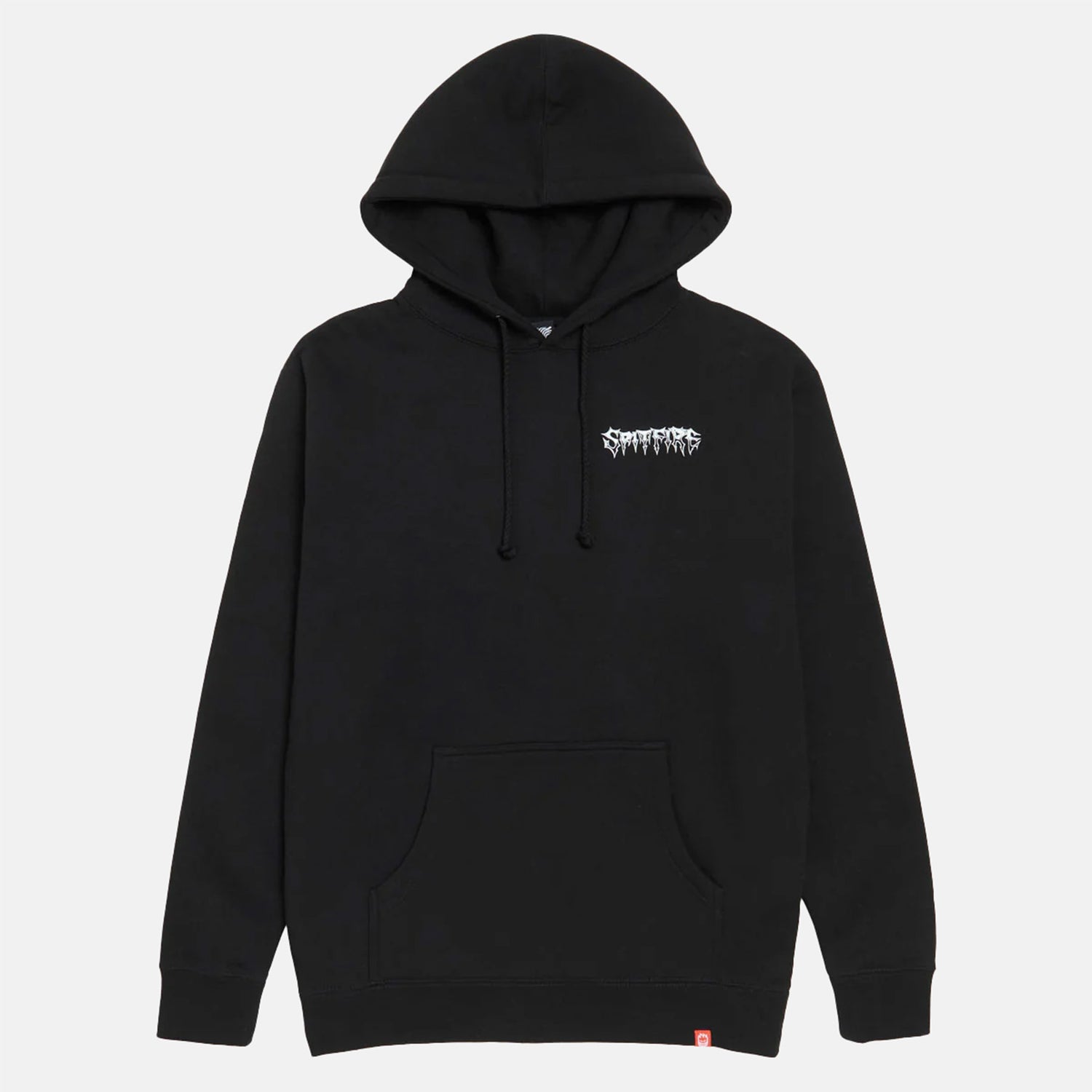 Spitfire Batwing Classic Hoodie - Black / White Schwarz Bild 2