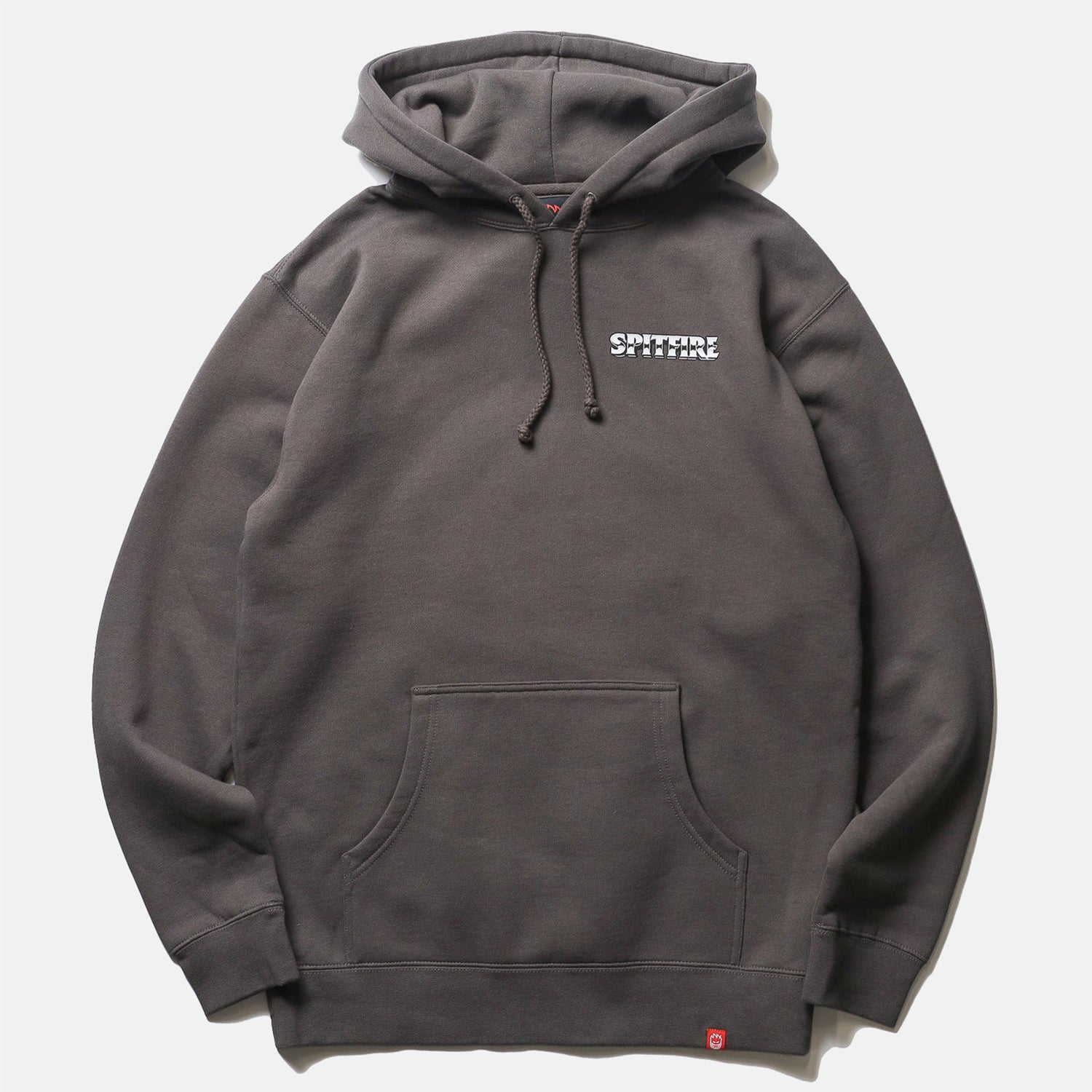 Spitfire Burnout Hoodie - Charcoal Grau Bild 2