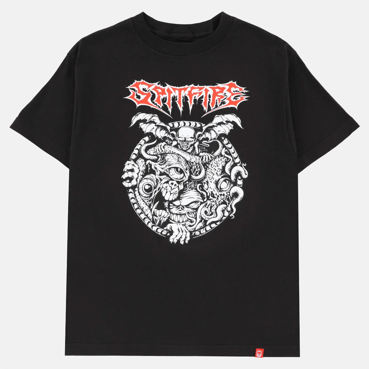 Spitfire Demon Gate T-Shirt - Black Schwarz Bild 1