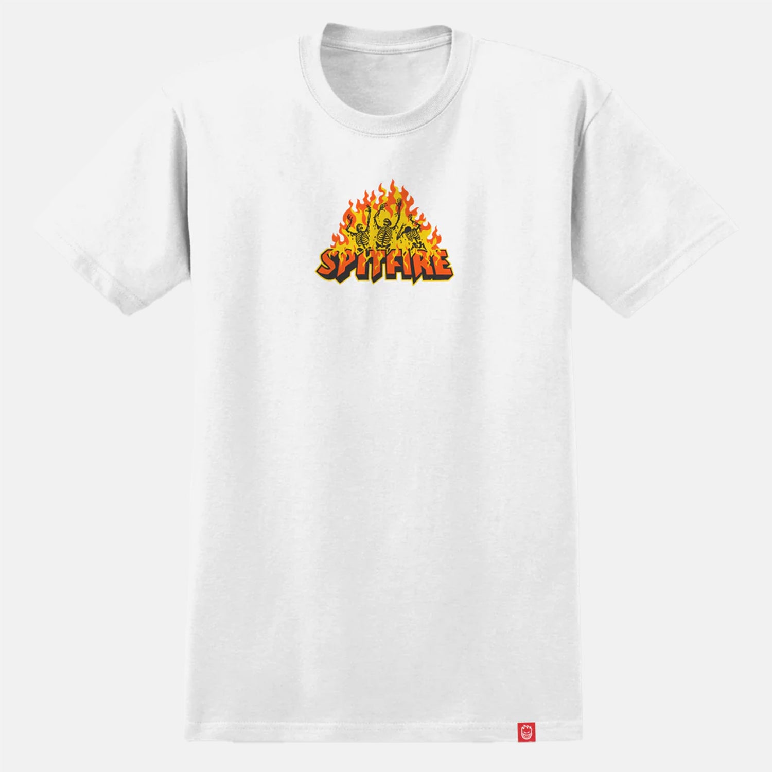Spitfire Hellfire T-Shirt - White Weiß Bild 1