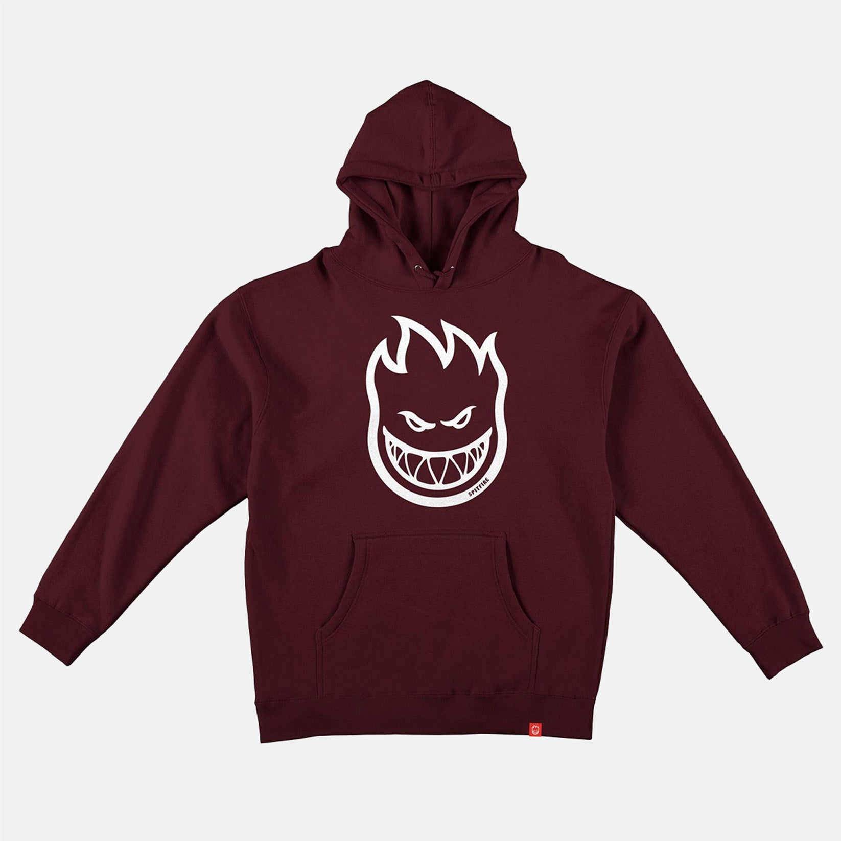 Spitfire Kids Bighead Fill Hoodie - Maroon Rot Bild 1