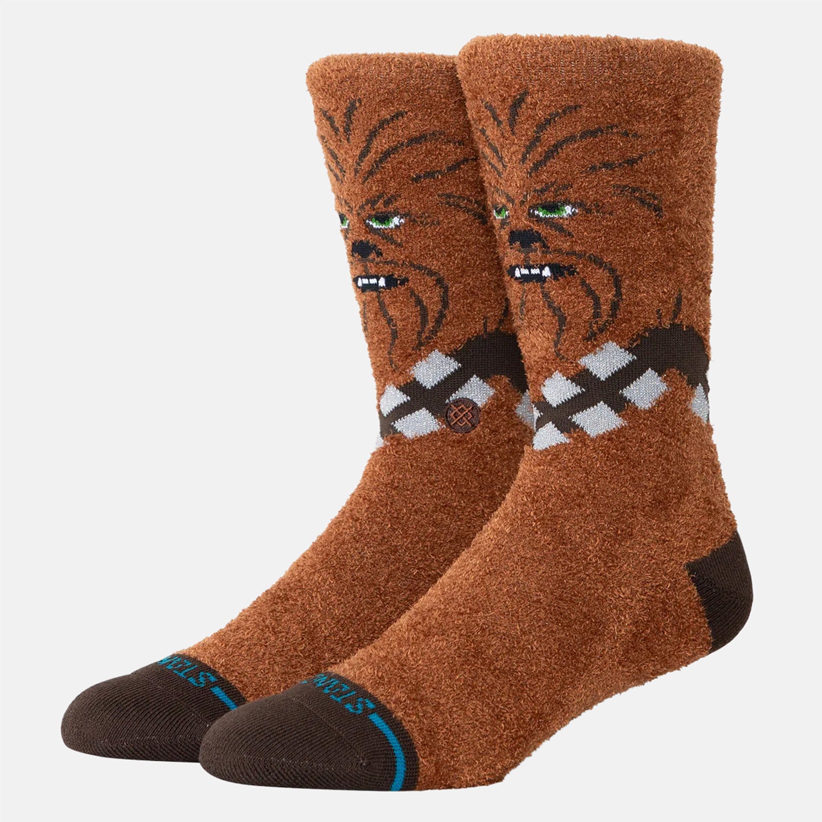 Stance Chewie Crew Socke - Brown Braun Bild 1