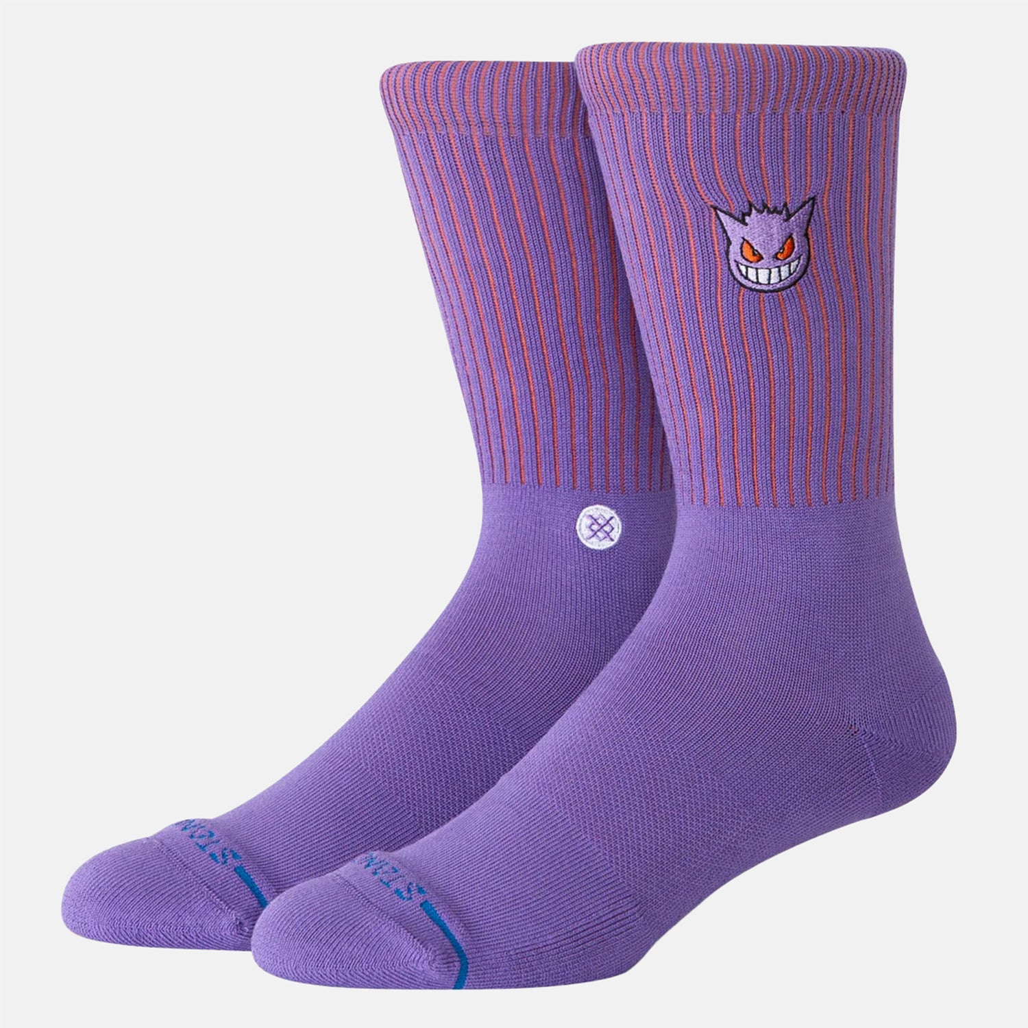 Stance Gengar Crew Socke - Purple Lila Bild 1