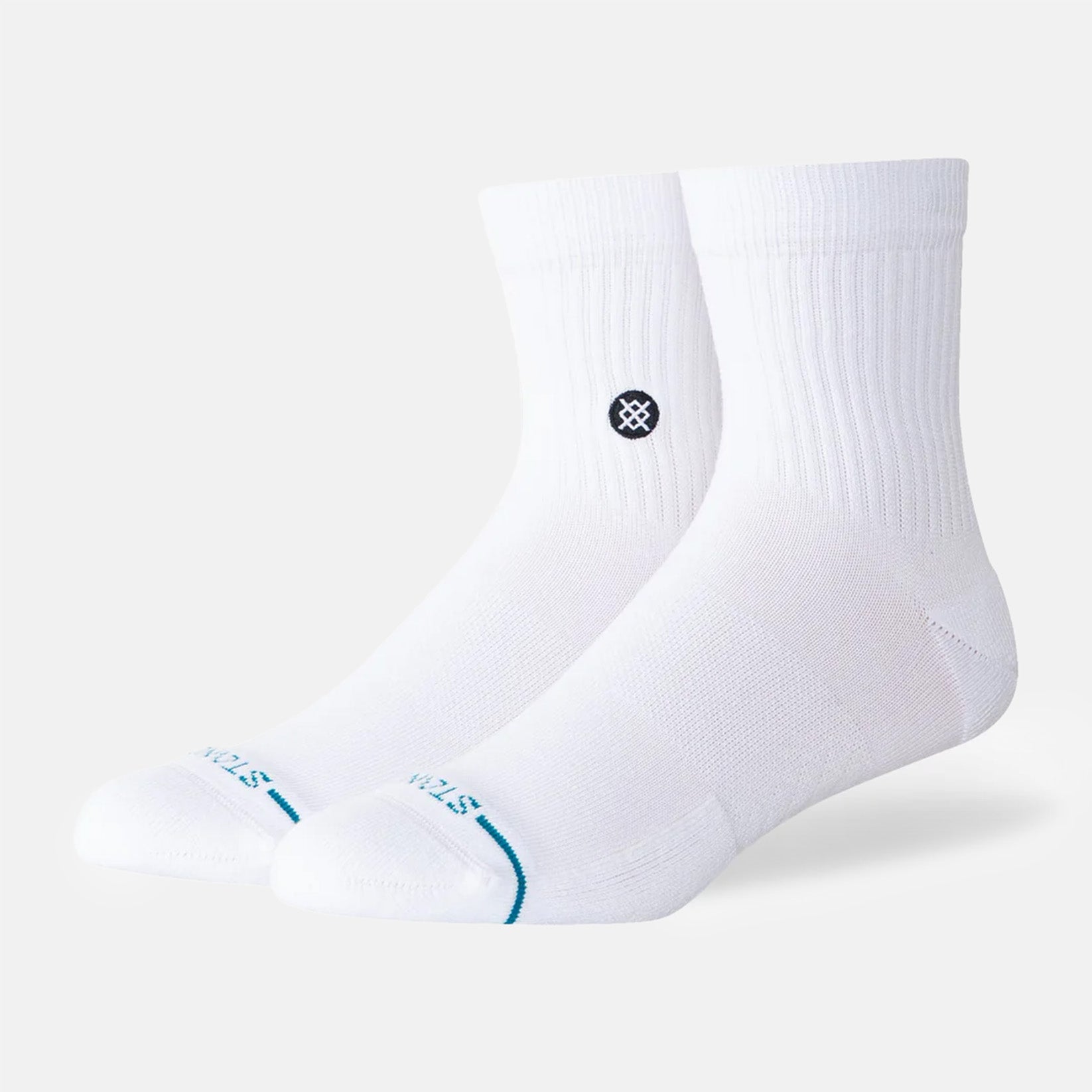 Stance Icon Quarter Socks - White Weiß Bild 1