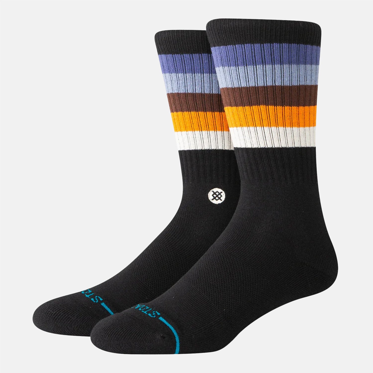 Stance Maliboo Crew Socks - Indigo Schwarz Bild 1