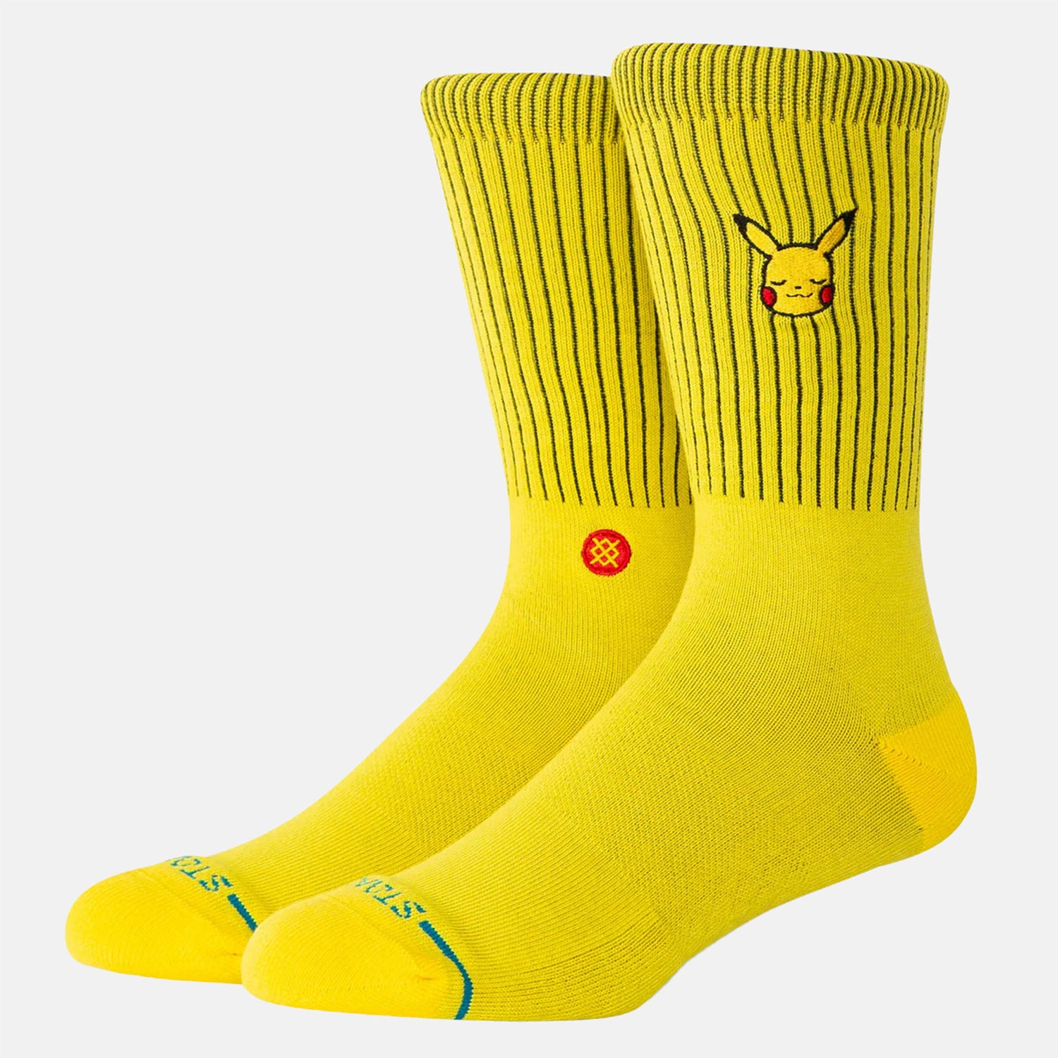 Stance Pikachu Crew Socke - Yellow Gelb Bild 1