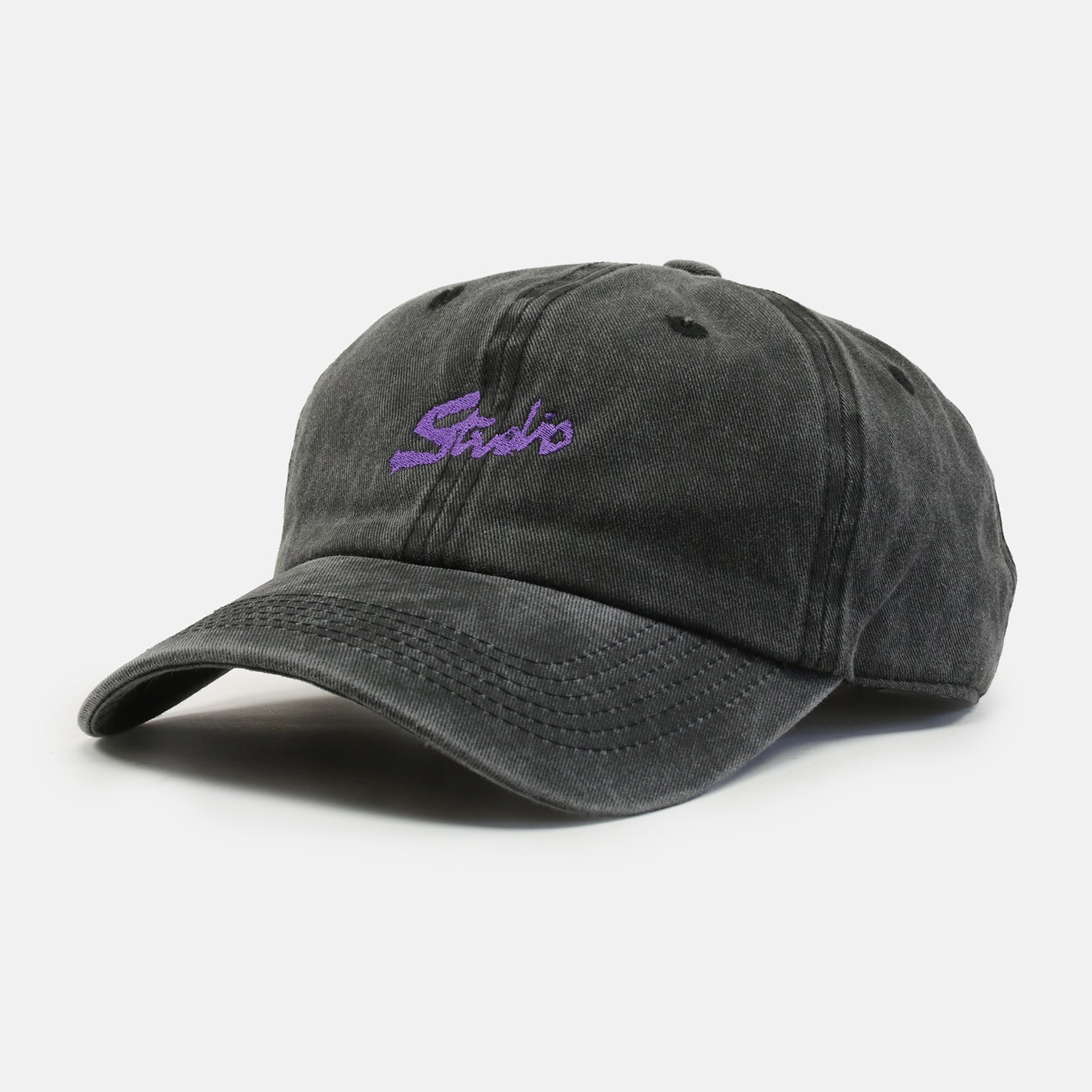 Studio Organic Plus Pigment Dyed Cap - Black Schwarz Bild 1