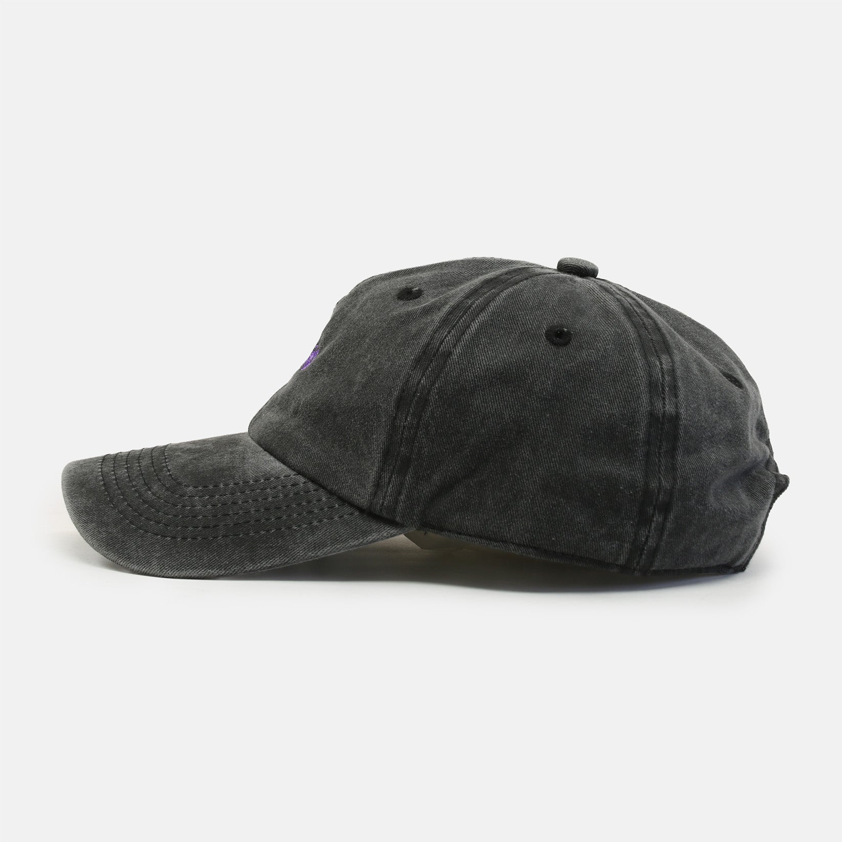 Studio Organic Plus Pigment Dyed Cap - Black Schwarz Bild 2