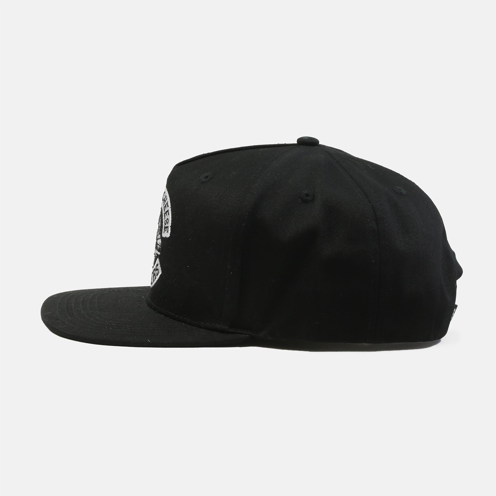 The Dudes Bacon Chesse Structured 5 Panel Cap - Black Black Bild 2