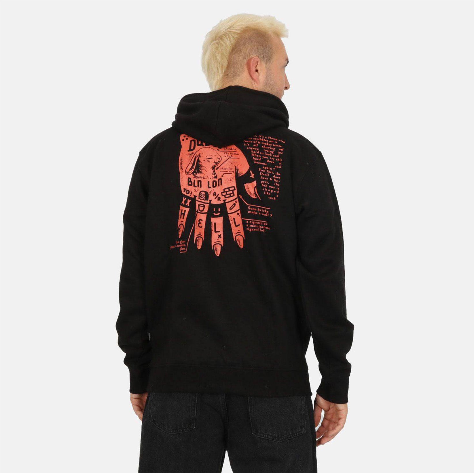 The Dudes Dead Hand Hoodie - Black Schwarz Bild 1