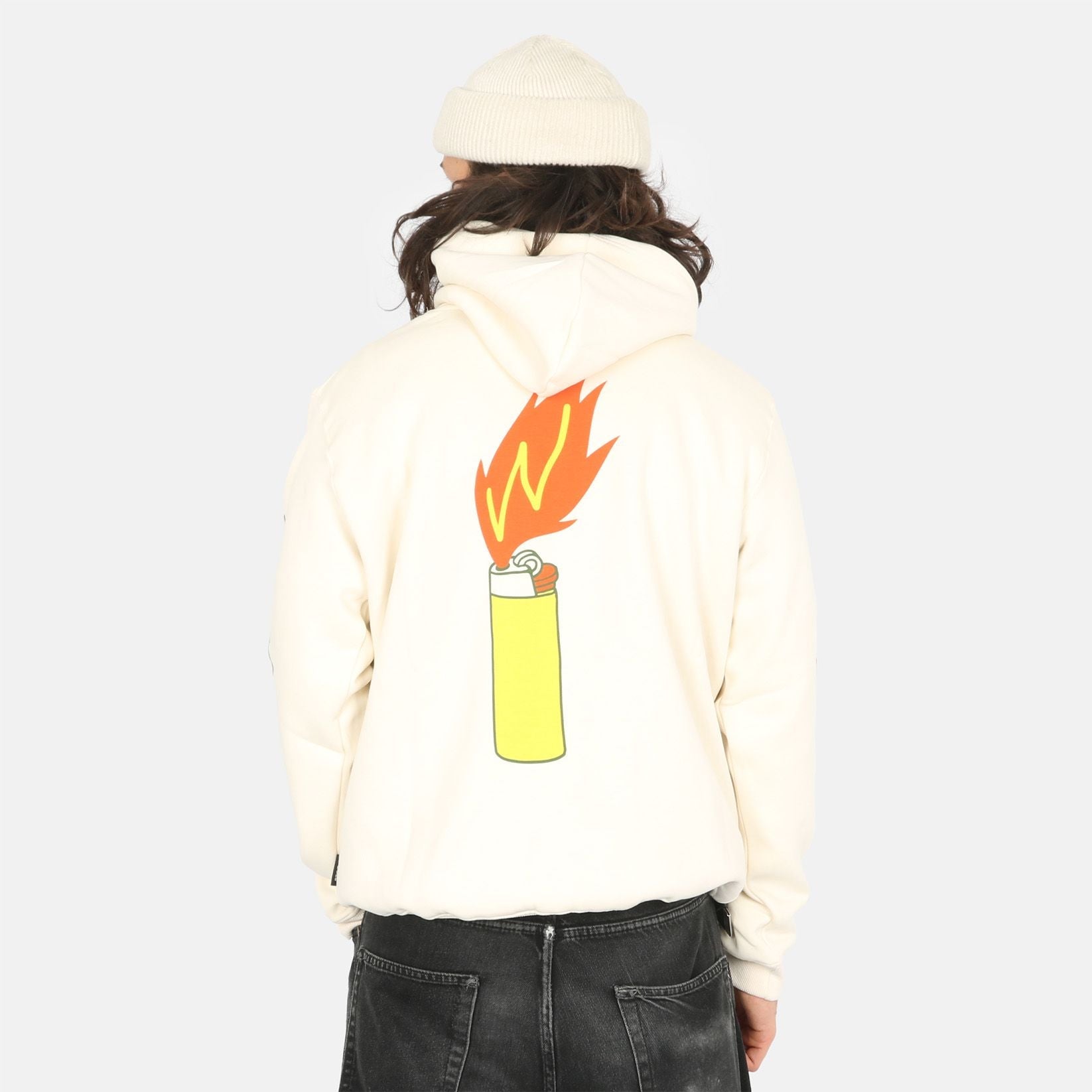 The Dudes Fat David Hoodie - Off White Weiß Bild 1