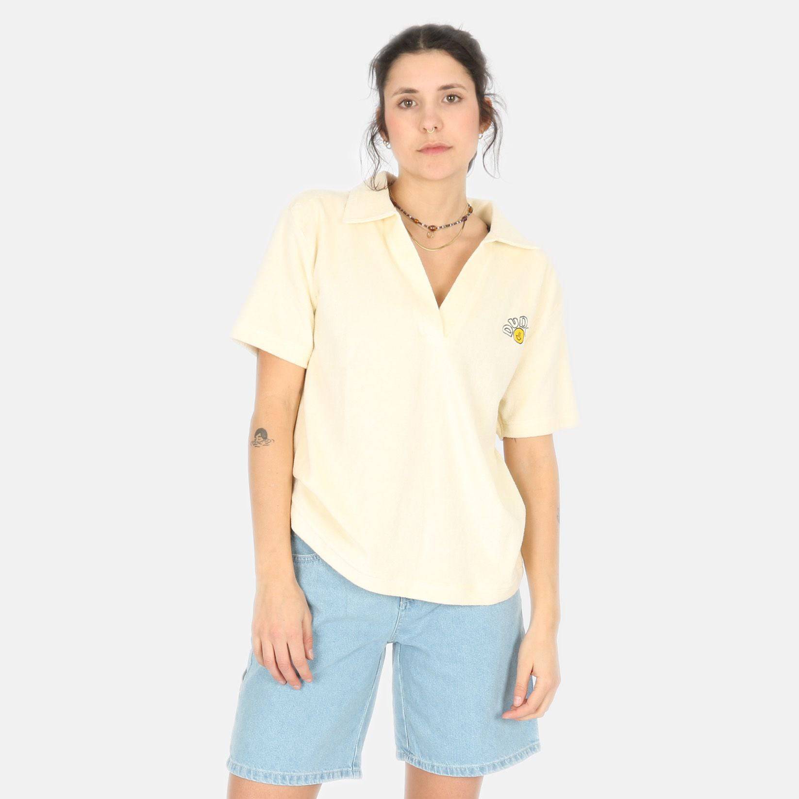 The Dudes Leony Polo Shirt - Vanilla Beige Bild 1
