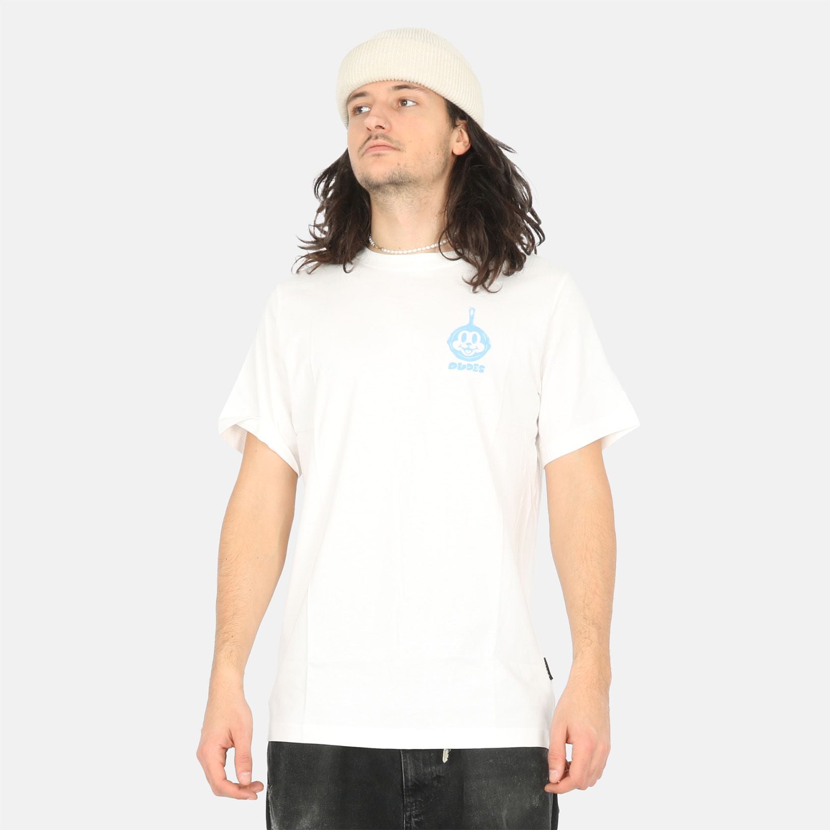 The Dudes Tiles T-Shirt - Off White Weiß Bild 2