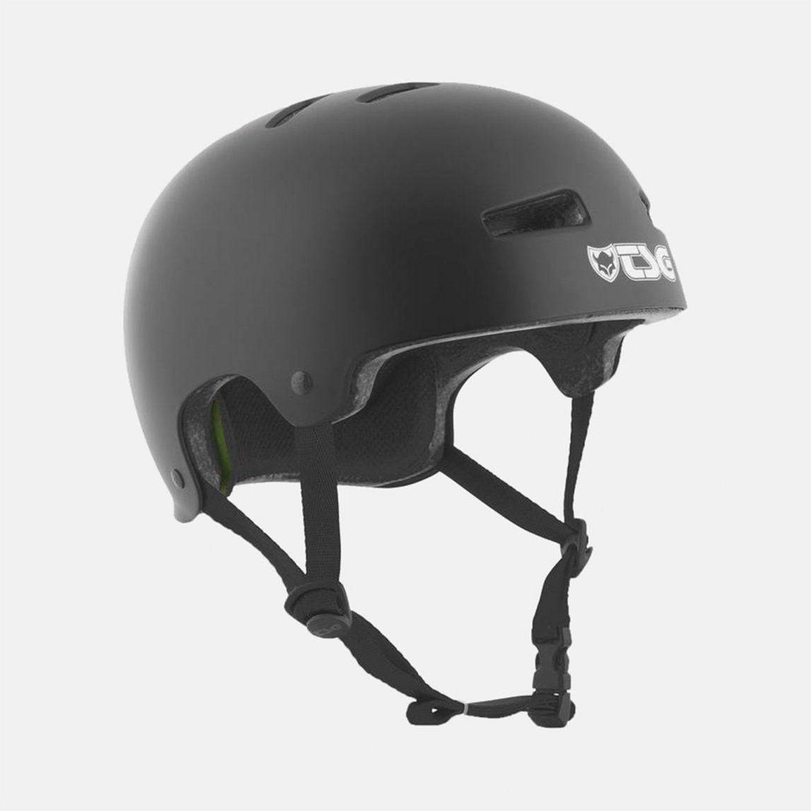 TSG Evolution Solid Colors Helm Black Bild 1