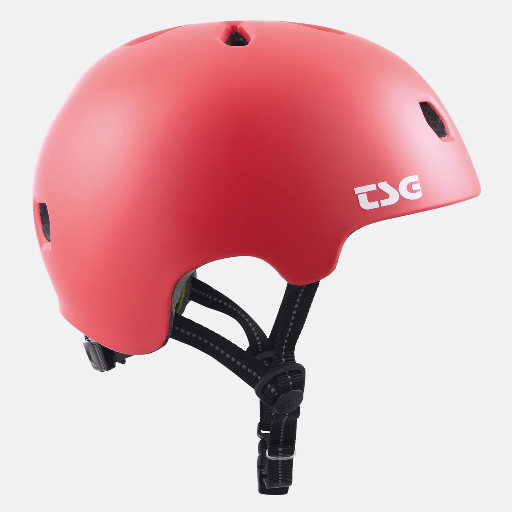 TSG Meta Solid Colors Helm - Satin Gentle red Rot Bild 2