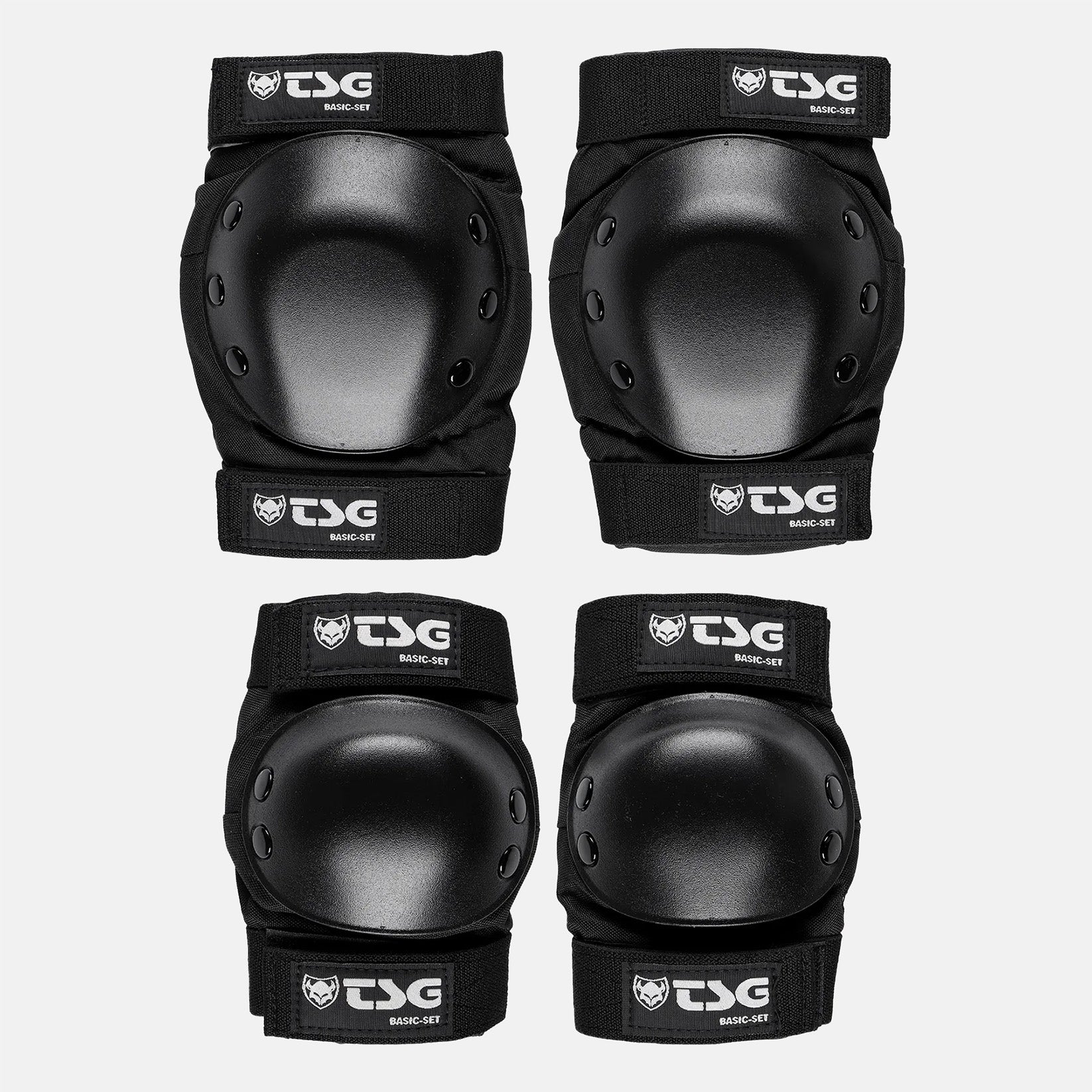 TSG Plain Protection-Set - Black Schwarz Bild 1