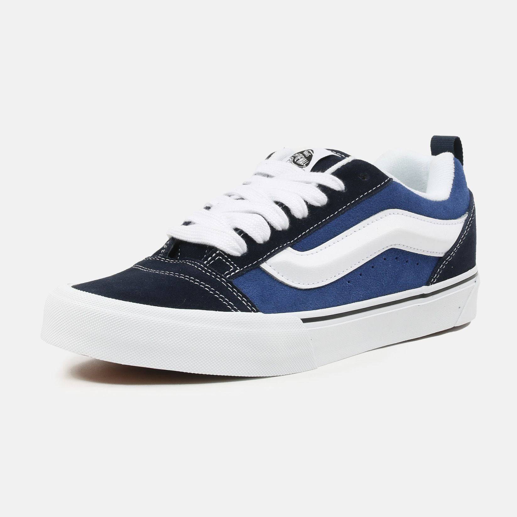VANS Knu Skool Sneaker - Navy / White Blau Bild 3
