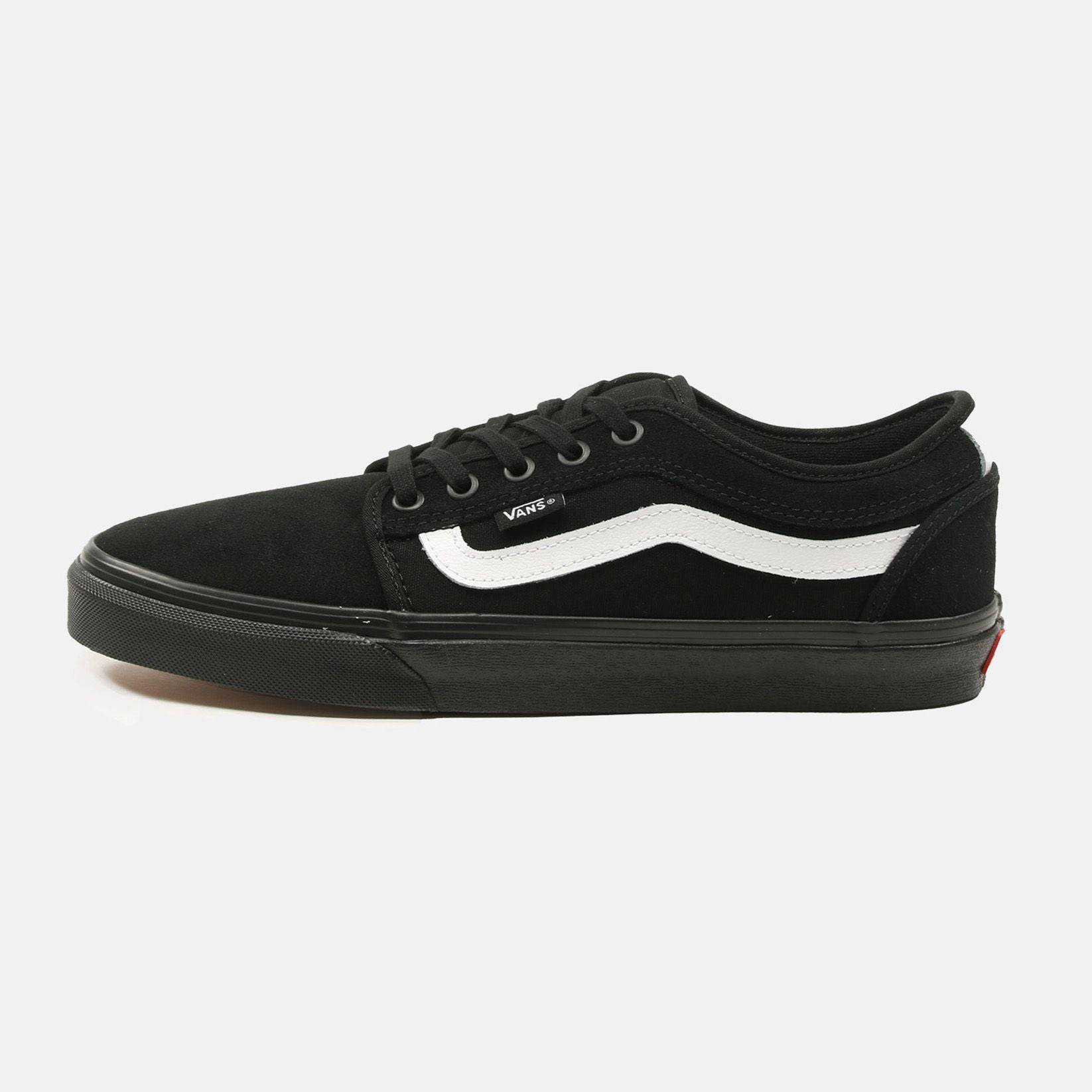 VANS MN Chukka Low Sidestripe Sneaker - Black / Black / White Schwarz Bild 1