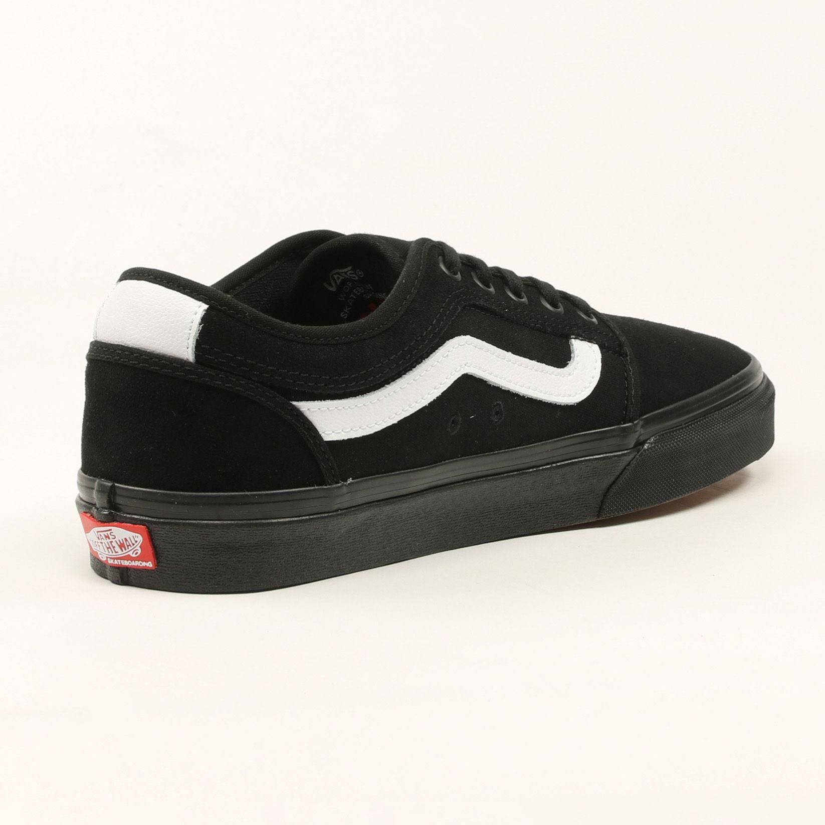 VANS MN Chukka Low Sidestripe Sneaker - Black / Black / White Schwarz Bild 2