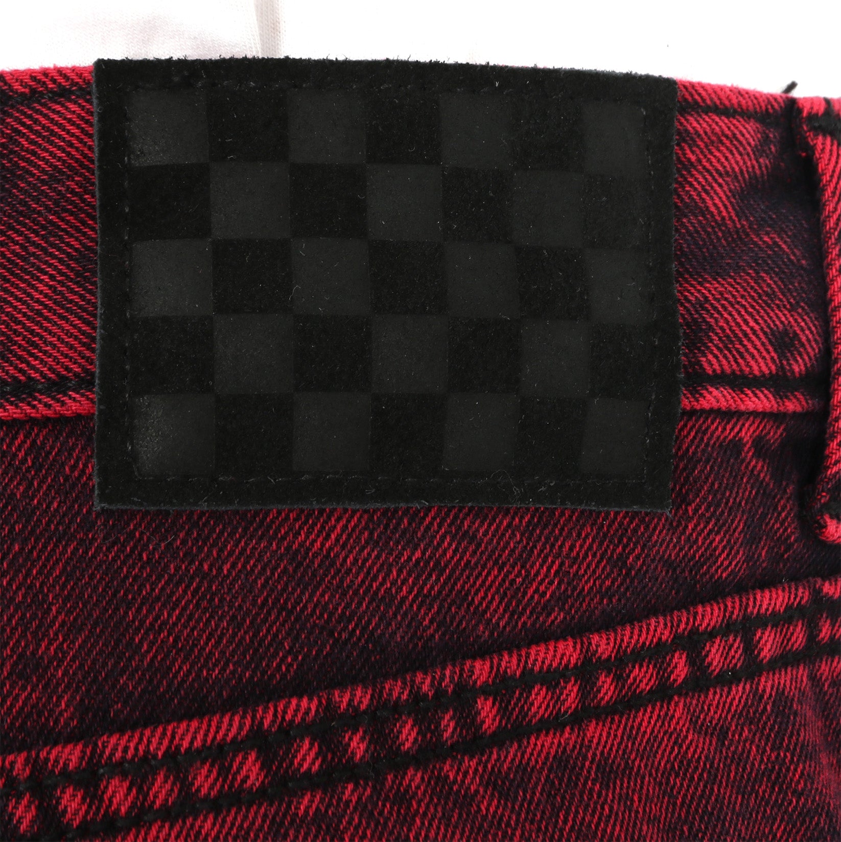 VANS Sirelle Over-Dyed Cut-Off Shorts - Cherries Jubilee Rot Bild 4