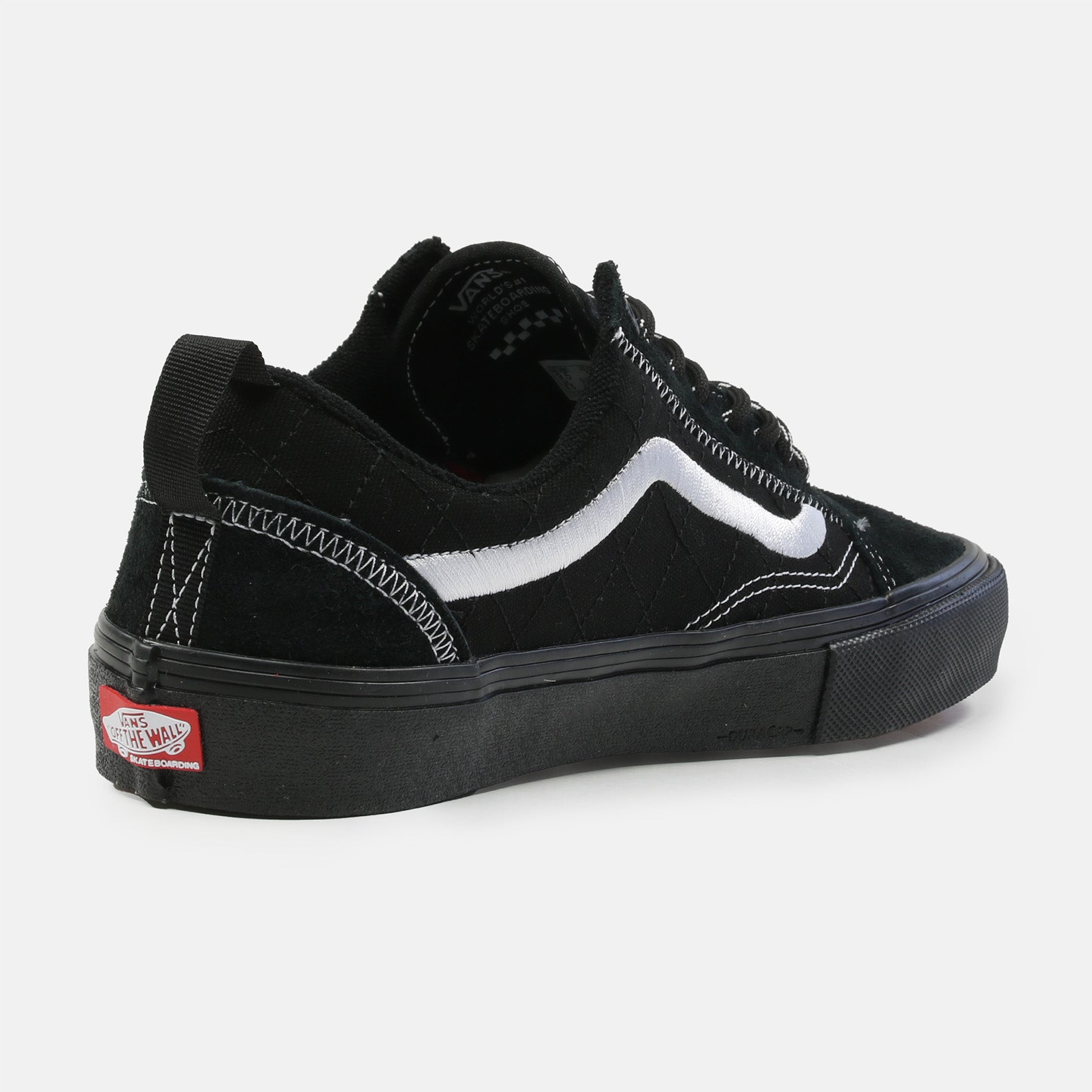 VANS Skate Old Skool Net Sneaker - Doobie Black / Black Schwarz Bild 3