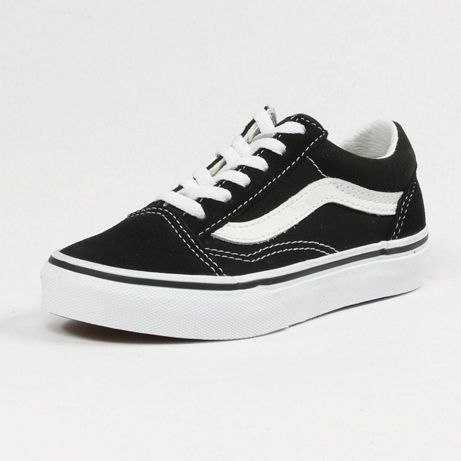 VANS Youth Old Skool Schuh - Black/White Schwarz Bild 2