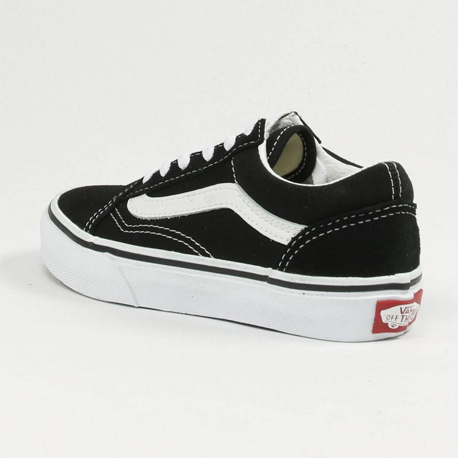 VANS Youth Old Skool Schuh - Black/White Schwarz Bild 3