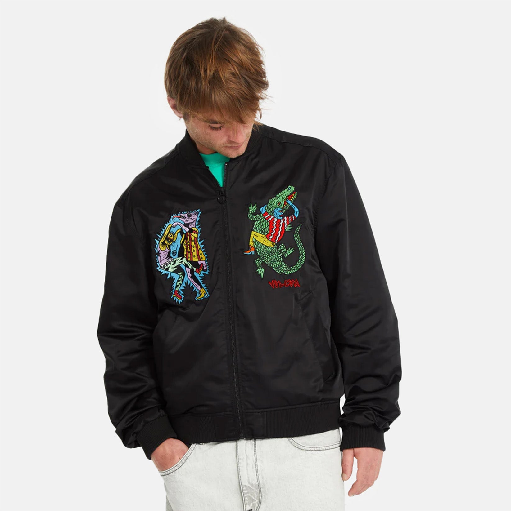 Volcom Bob Mollema Jacke - Black Schwarz Bild 2