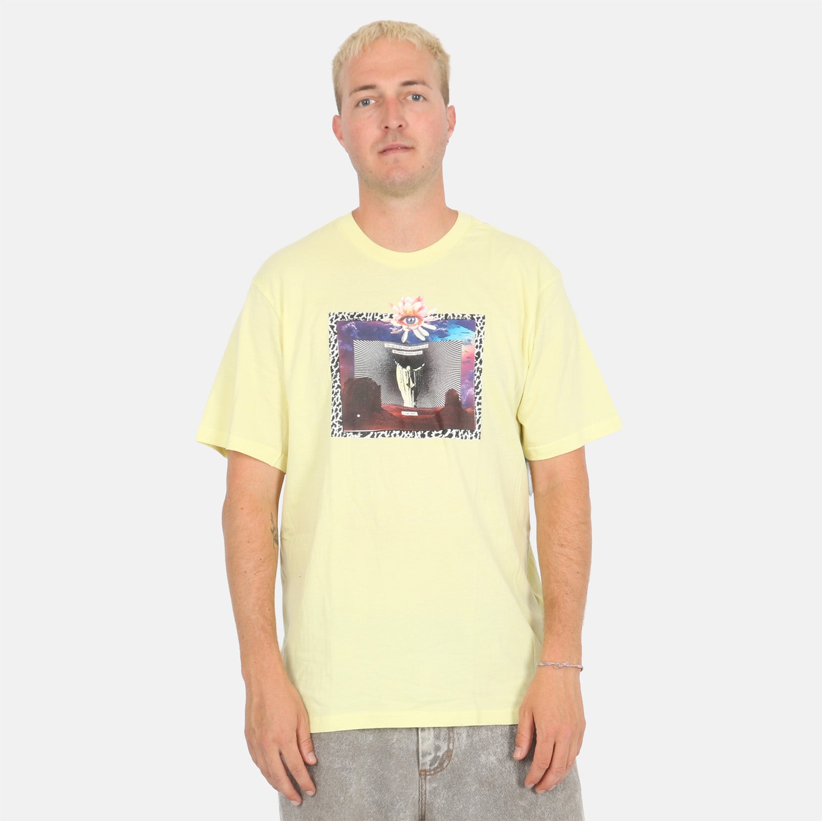 Volcom Eyecansee T-Shirt - Aura Yellow Gelb Bild 1