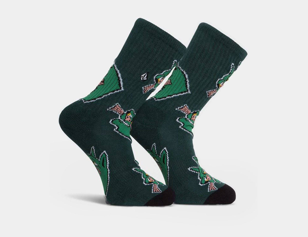 Volcom FA Nando von Arb Socke - Ponderosa Pine Grün Bild 1