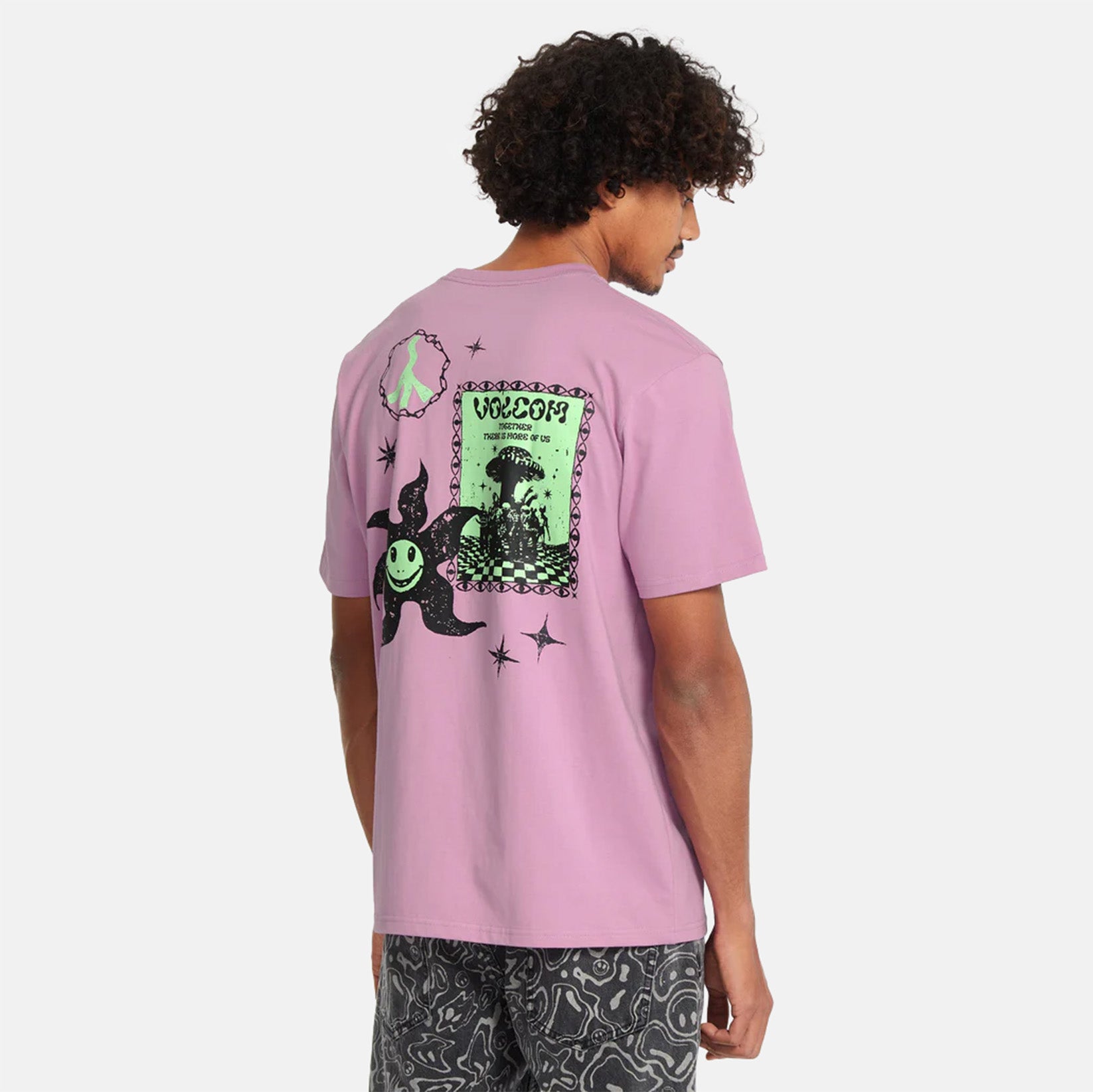 Volcom Featured Artist Rygalski T-Shirt - Steel Purple Lila Bild 1